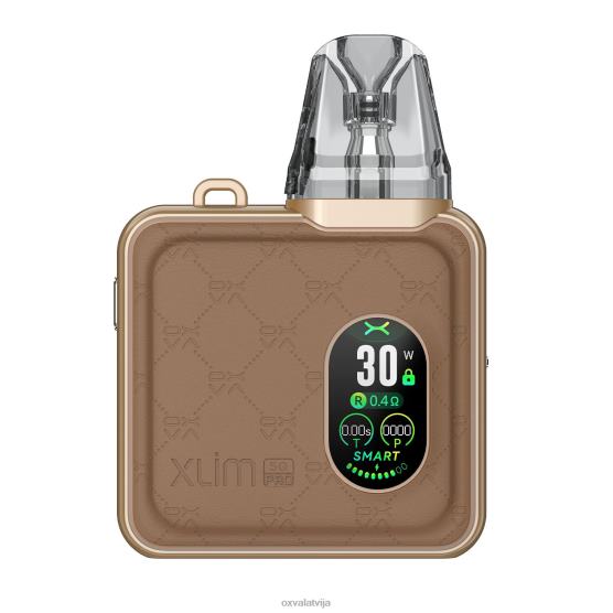 OXVA Best Vape LPJJJ88 | brūna āda OXVA XLIM SQ PRO komplekts