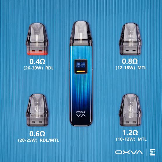 OXVA Vape Price LPJJJ83 | pelēks OXVA XLIM V3 kasetnes augšdaļas piepildījums