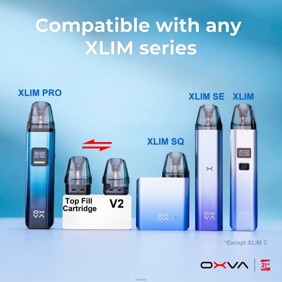 OXVA Vape Price LPJJJ83 | pelēks OXVA XLIM V3 kasetnes augšdaļas piepildījums