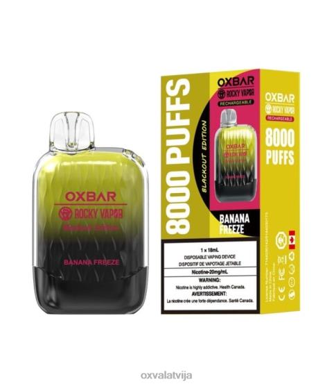 OXVA Disposable Pod LPJJJ46 | banānu saldēšana OXVA OXBAR G8000