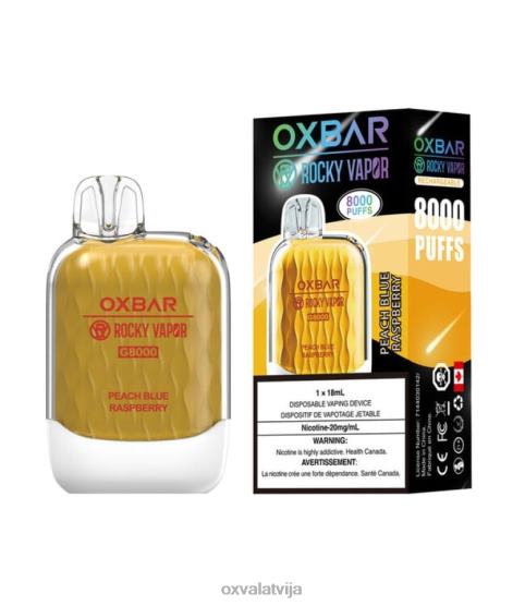OXVA Review LPJJJ37 | persiku zilā avene OXVA OXBAR G8000