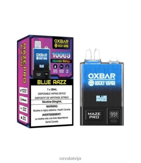 OXVA Disposable Pod LPJJJ26 | zils razz OXVA OXBAR MAZE PRO 10000