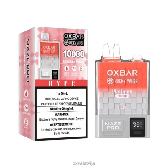 OXVA Review LPJJJ17 | ažiotāža OXVA OXBAR MAZE PRO 10000