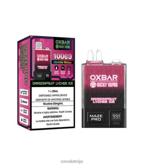 OXVA Vape Pod LPJJJ25 | pūķa augļu ličī ledus OXVA OXBAR MAZE PRO 10000