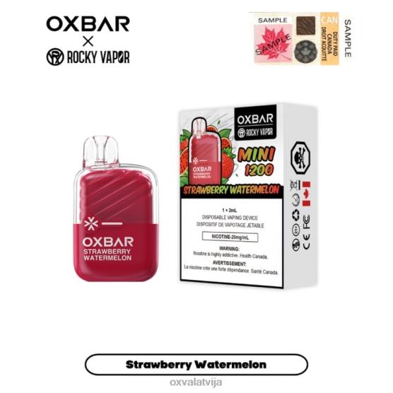 OXVA Best Vape LPJJJ18 | zemeņu arbūzs OXVA OXBAR MINI 1200