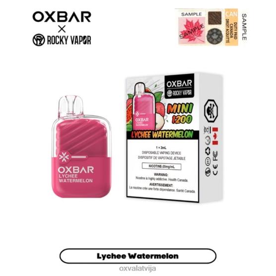 OXVA Latvija LPJJJ21 | ličī arbūzs OXVA OXBAR MINI 1200