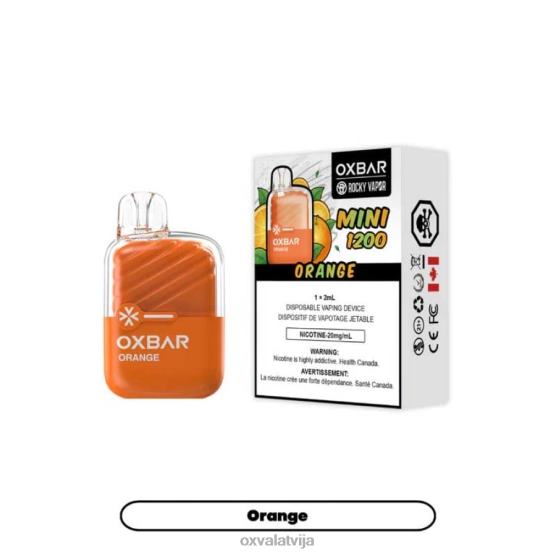 OXVA Review LPJJJ7 | apelsīns OXVA OXBAR MINI 1200