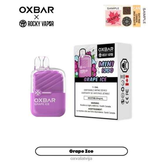 OXVA Riga LPJJJ22 | vīnogu ledus OXVA OXBAR MINI 1200