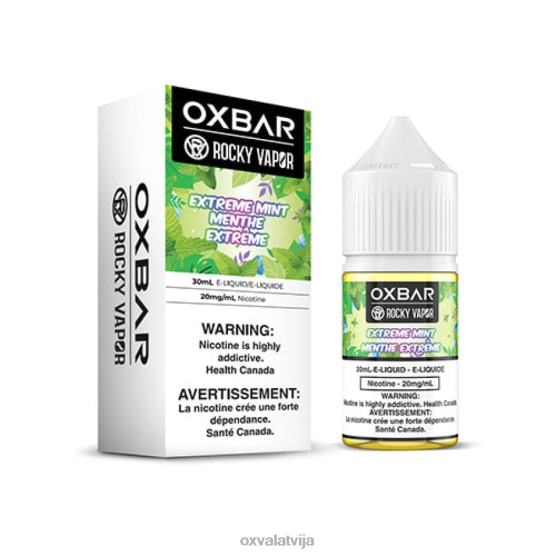 OXVA Best Vape LPJJJ48 | ekstrēms piparmētra OXVA OXBAR 30 ml sāls nic