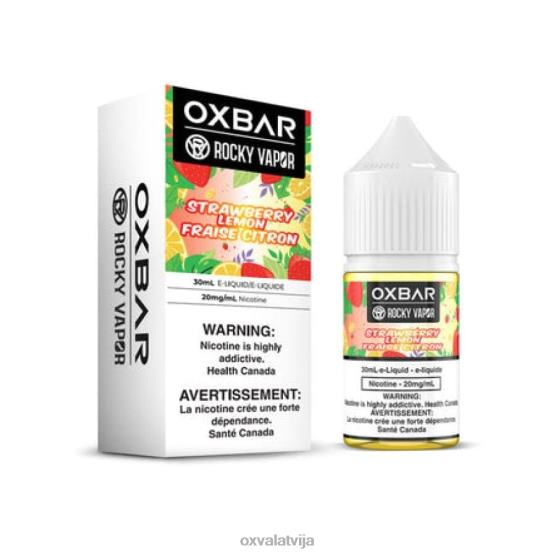 OXVA Riga LPJJJ52 | zemeņu citrons OXVA OXBAR 30 ml sāls nic