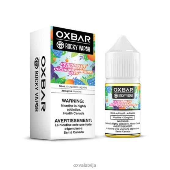 OXVA Riga LPJJJ62 | persiku zilā avene OXVA OXBAR 30 ml sāls nic