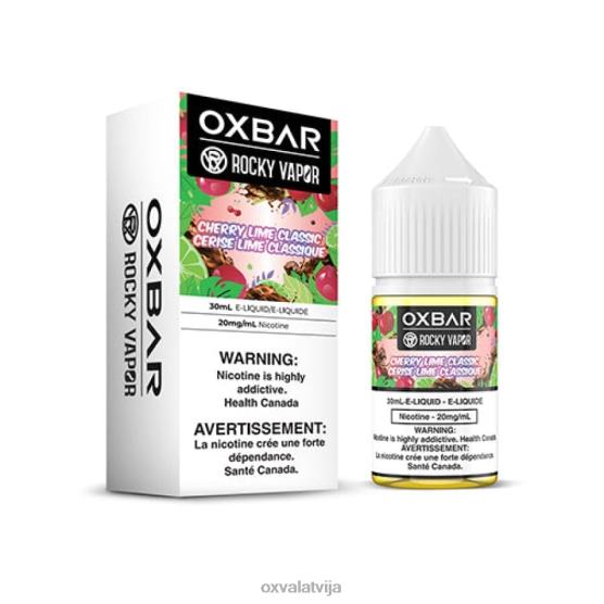 OXVA Shop LPJJJ49 | ķiršu laima klasika OXVA OXBAR 30 ml sāls nic