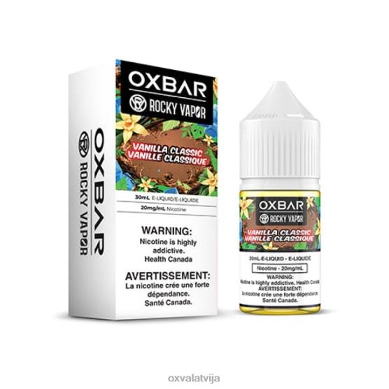 OXVA Vape Flavors LPJJJ50 | vaniļas klasika OXVA OXBAR 30 ml sāls nic